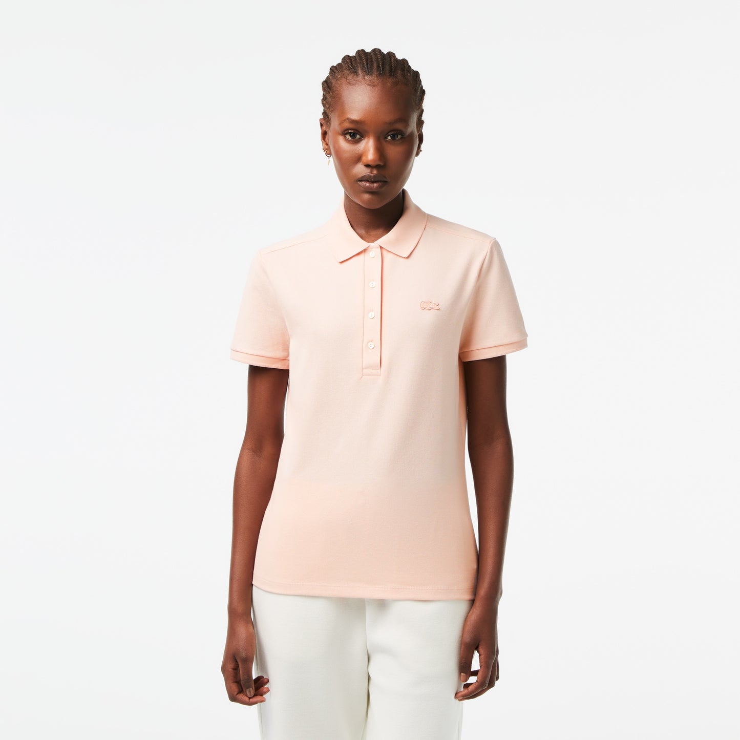Suéter tipo polo Lacoste para dama