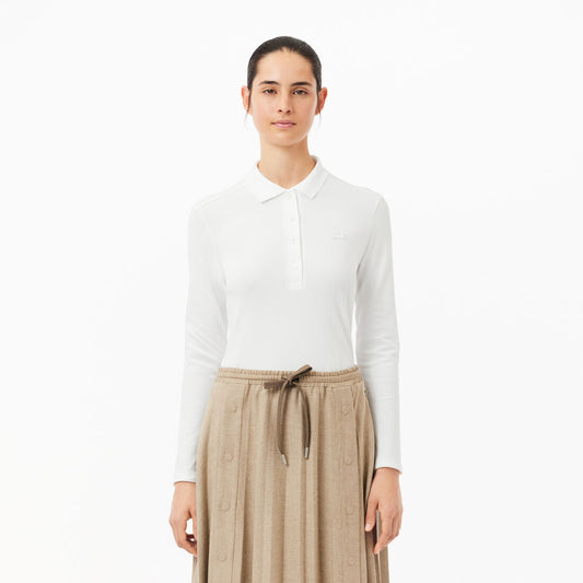 Suéter tipo polo Lacoste para dama