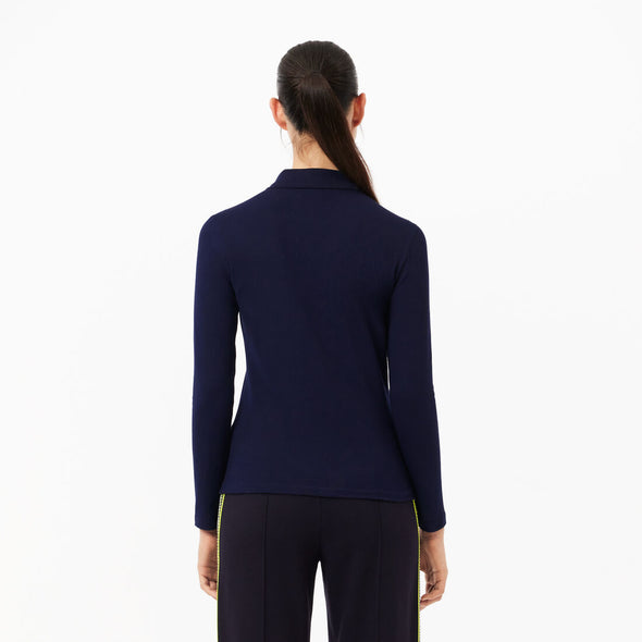 Sueter tipo polo manga la