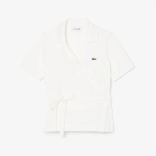 Suéter tipo polo Lacoste para dama