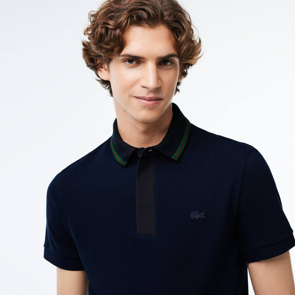 Polo smart paris regular fit con cuello a contraste