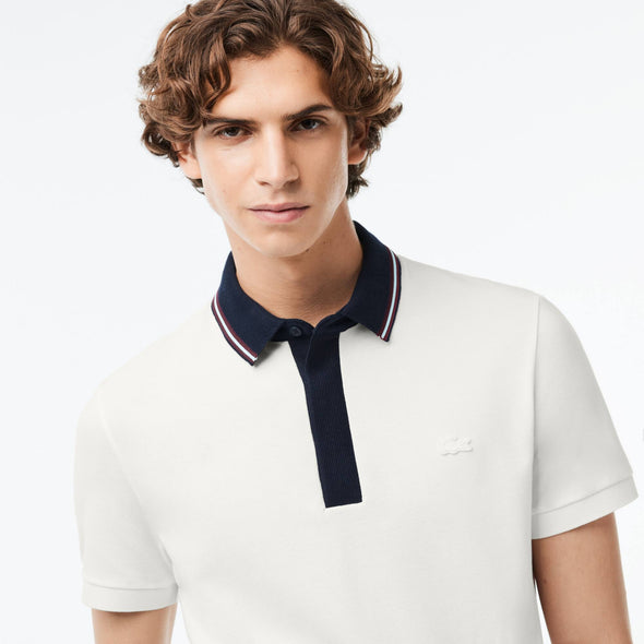 Polo smart paris regular fit con cuello a contraste