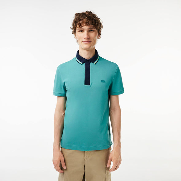 Polo smart paris regular fit con cuello a contraste