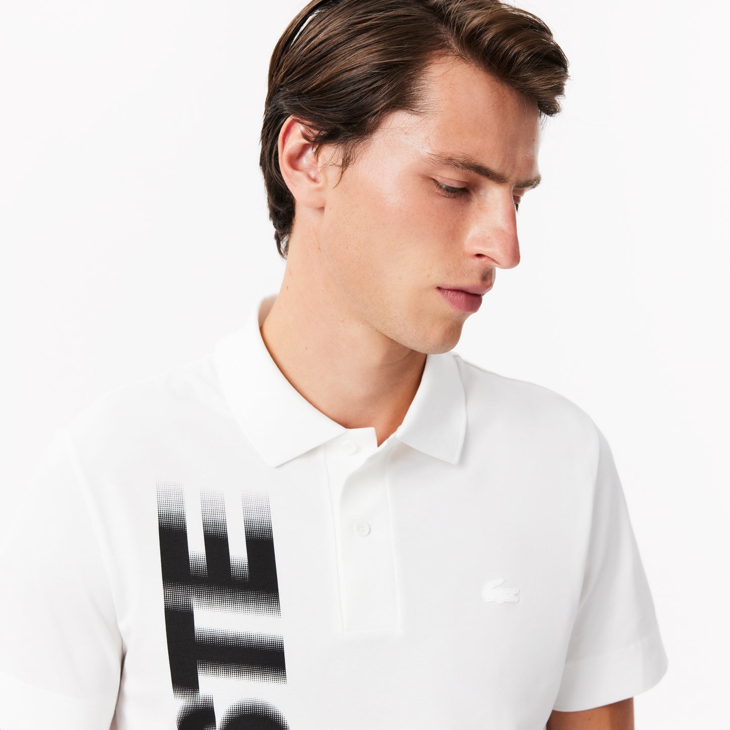 Suéter tipo polo Lacoste