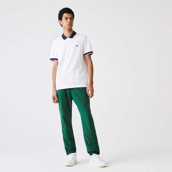 Polo lacoste regular fit con cuello a contraste