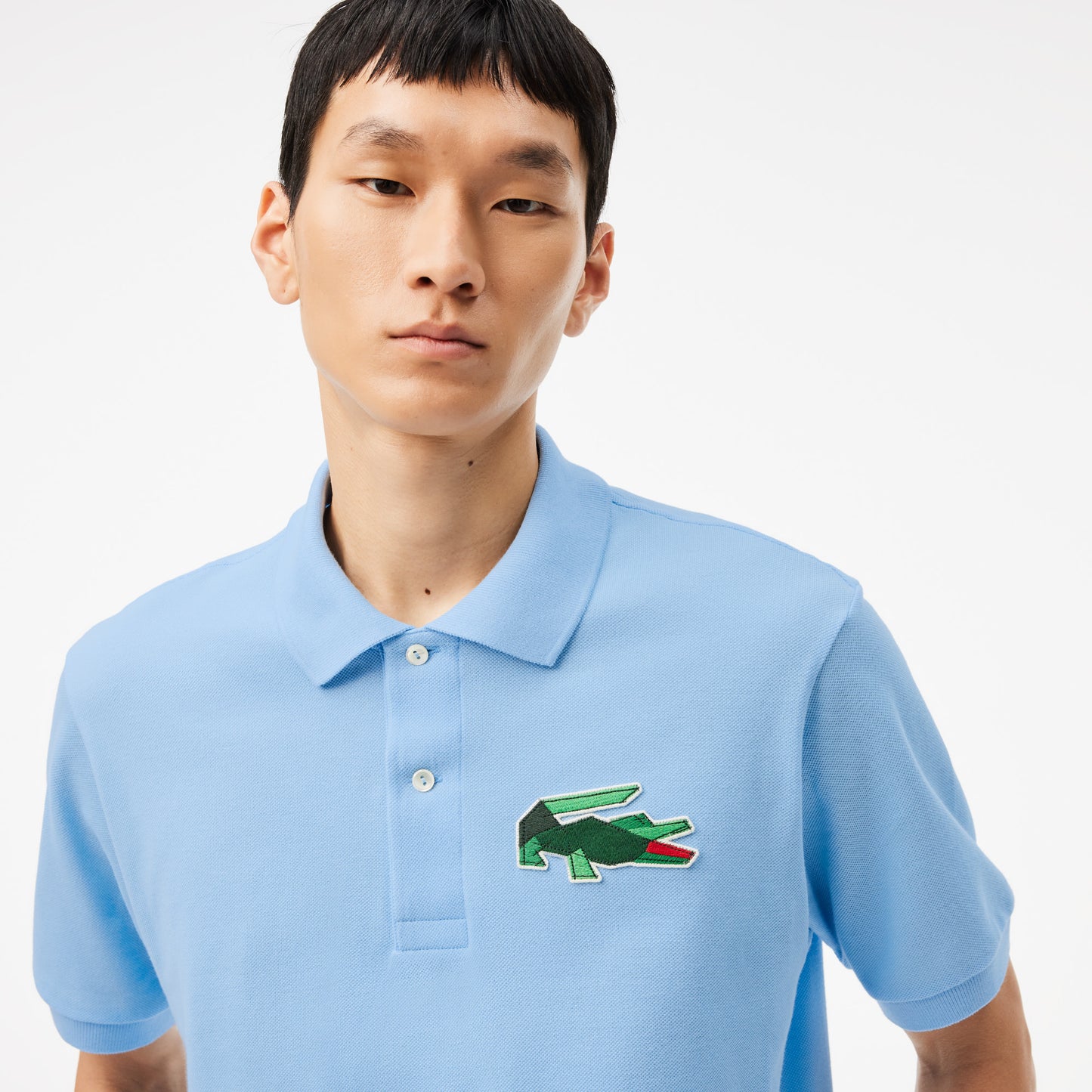 Suéter tipo polo Lacoste