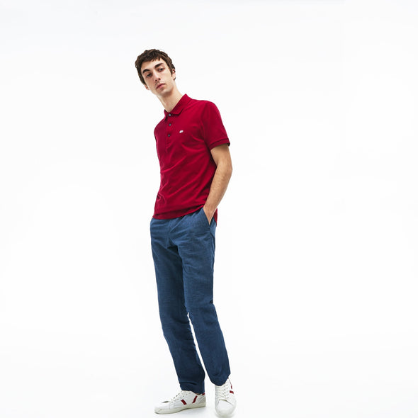 Polo lacoste slim fit elastico