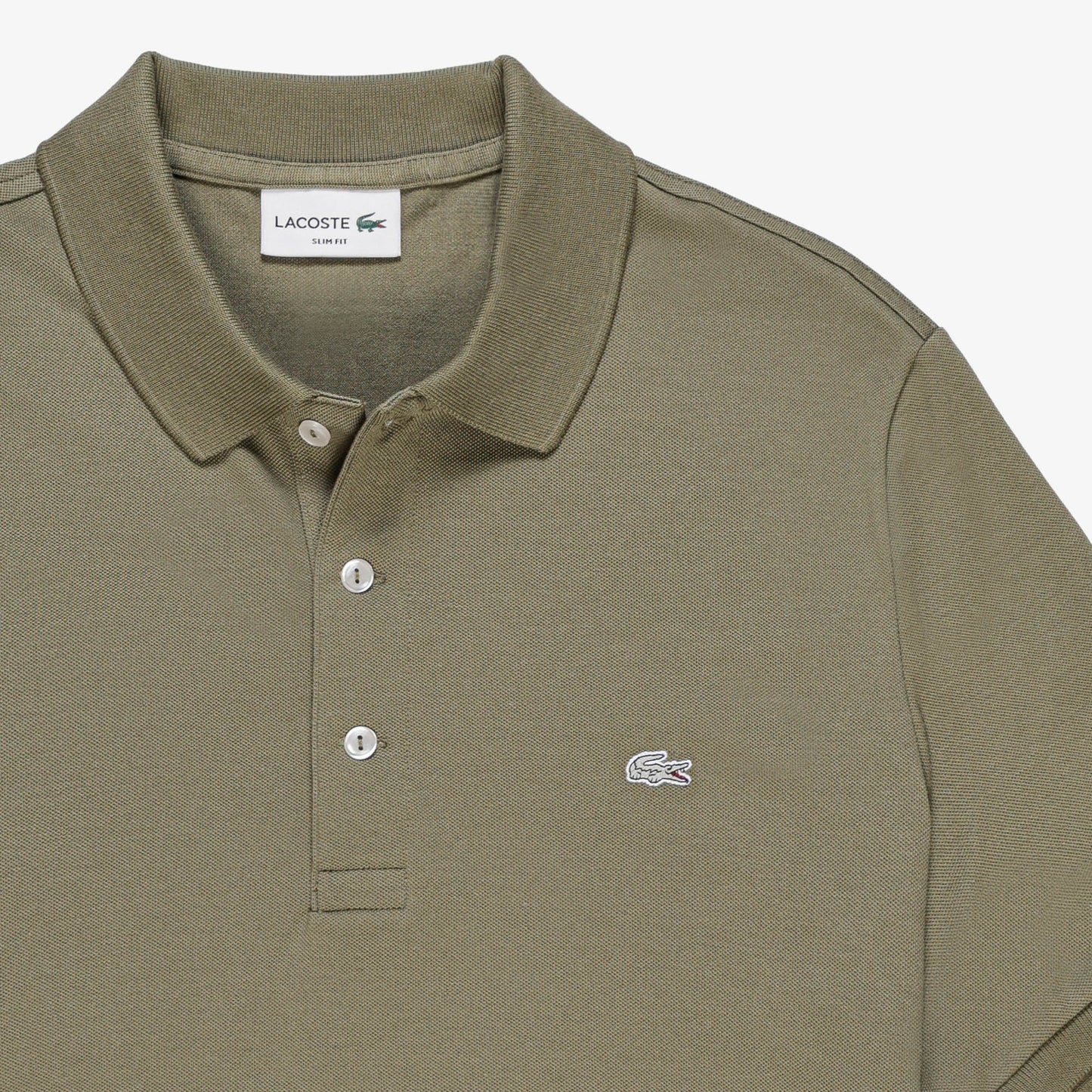 Camiseta tipo polo Lacoste slim fit elástica