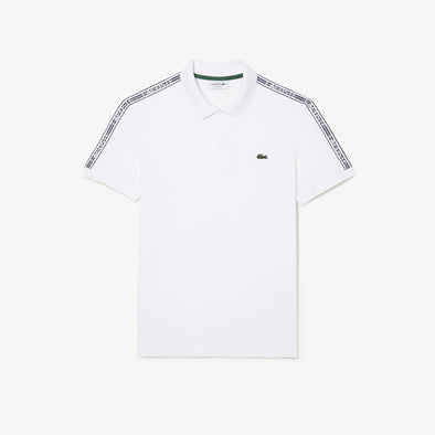 Polo lacoste de hombre en pique rayas y logo