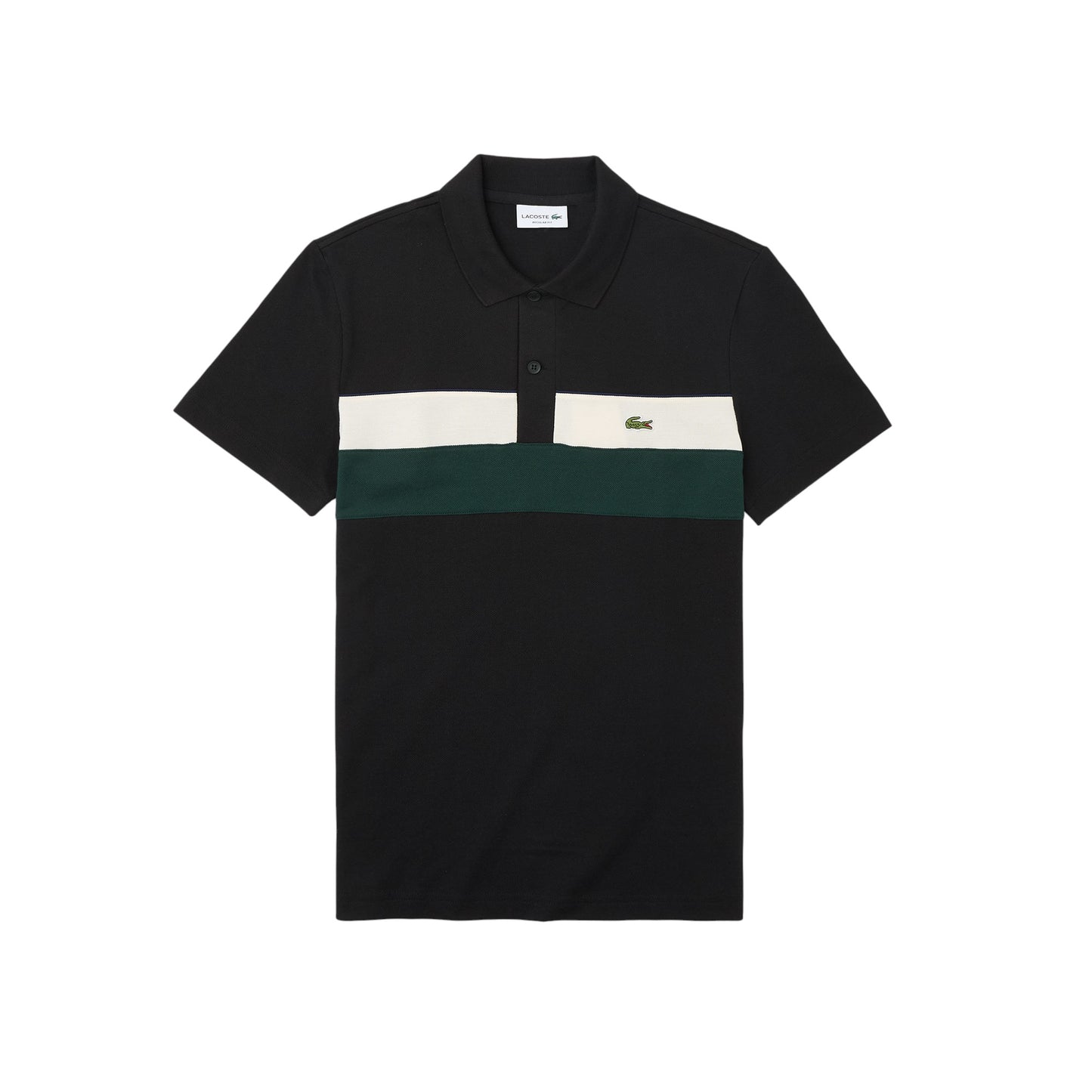 Camiseta tipo polo Lacoste petit pique color block