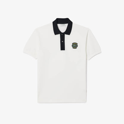 Camiseta tipo polo Lacoste L.12.12 con insignia