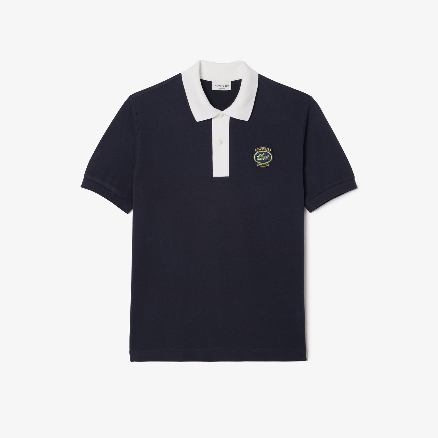 Camiseta tipo polo Lacoste L.12.12 con insignia