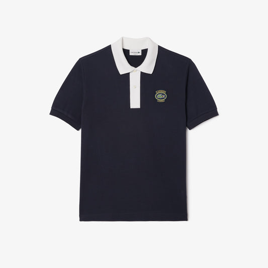 Camiseta tipo polo Lacoste L.12.12 con insignia