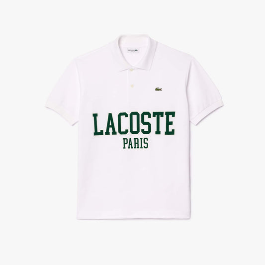 Camiseta tipo polo Lacoste L.12.12 de piqué flocado