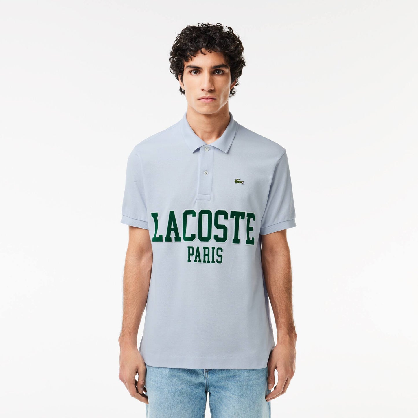 Suéter tipo polo Lacoste