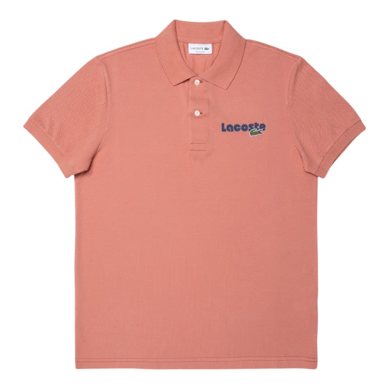 Camiseta tipo polo Lacoste L.12.12 con efecto lavado