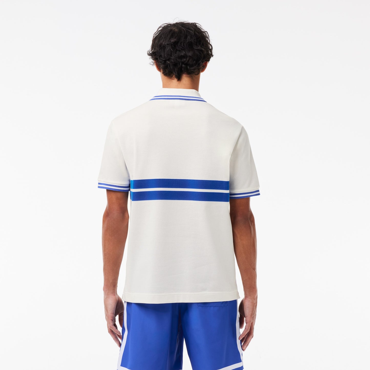 Camiseta tipo polo Lacoste original L.12.12 con insignia