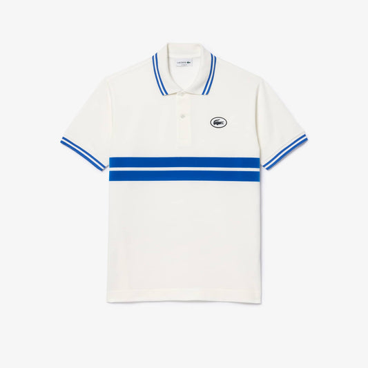 Camiseta tipo polo Lacoste original L.12.12 con insignia