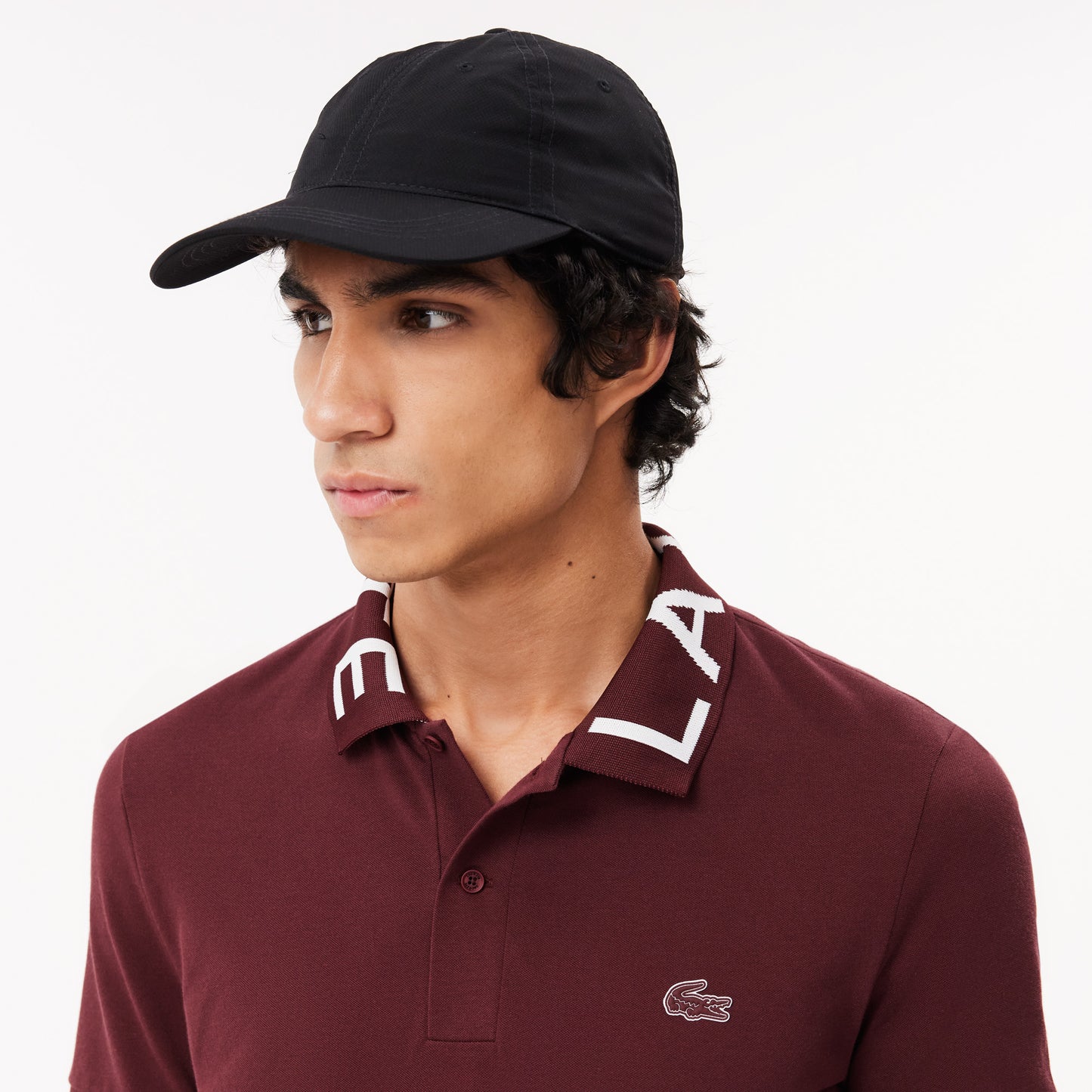 Suéter tipo polo Lacoste