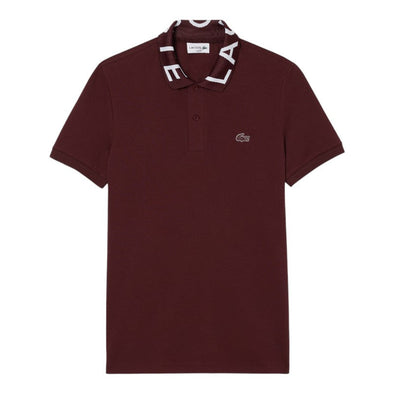 Polo lacoste movement con cuello de jacquard