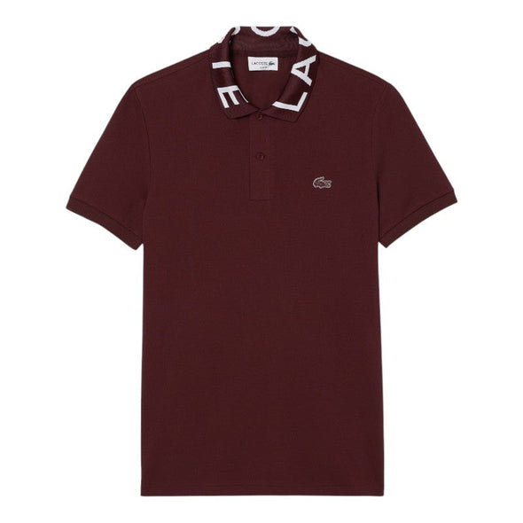 Polo lacoste movement con cuello de jacquard