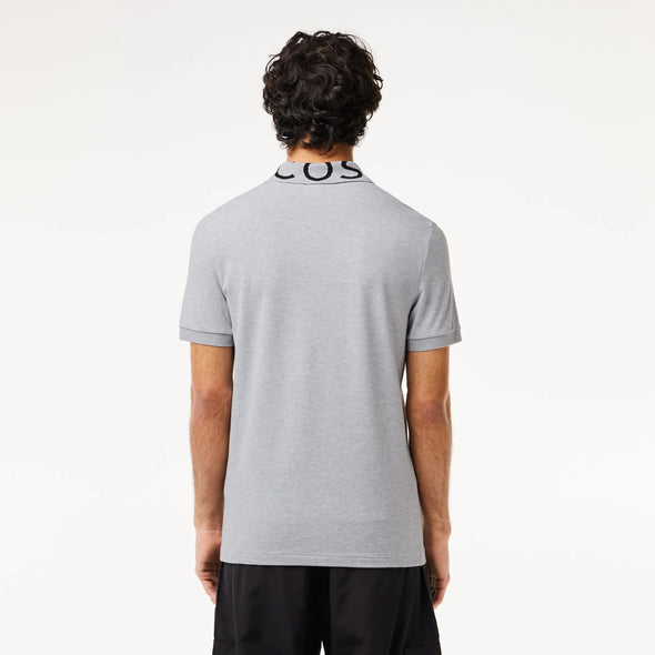 Polo lacoste movement con cuello de jacquard