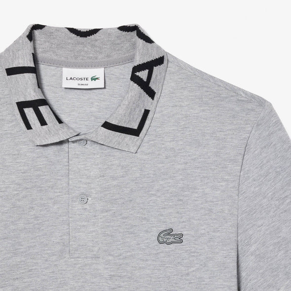 Polo lacoste movement con cuello de jacquard