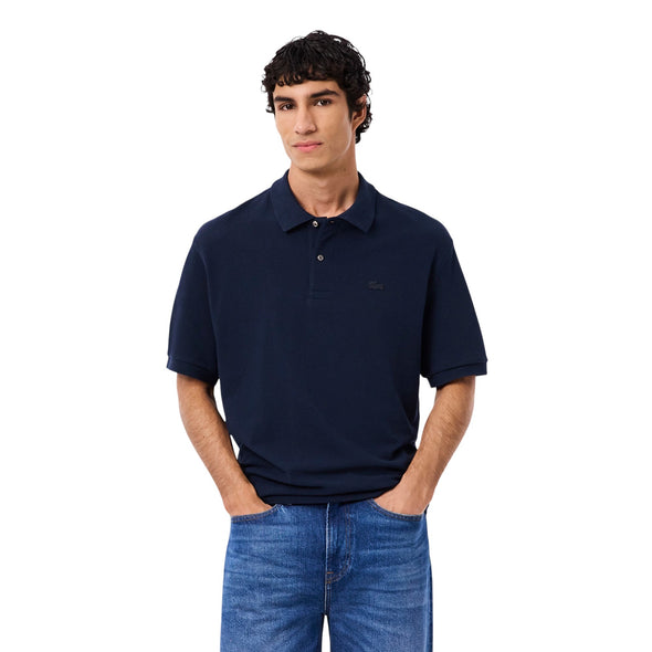 Polo pique lisa loose fit mc - sueter tipo polo