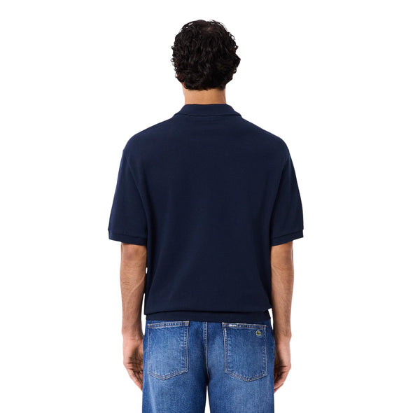 Polo pique lisa loose fit mc - sueter tipo polo