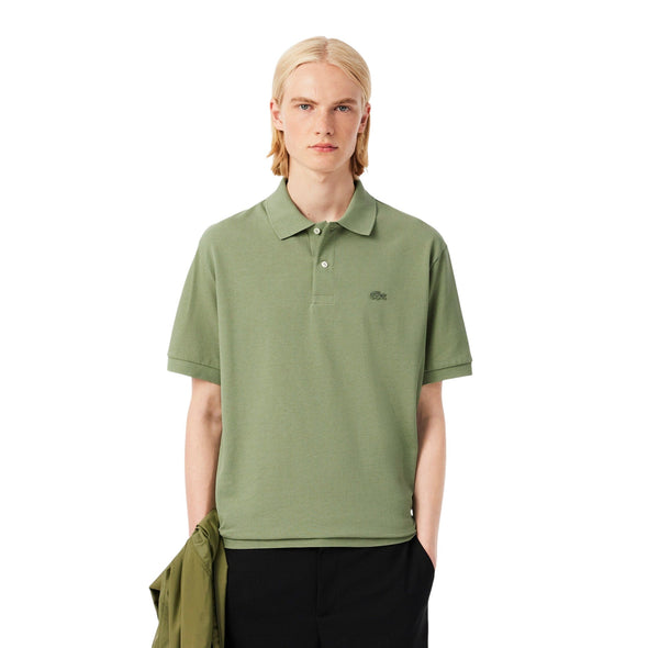 Polo pique lisa loose fit mc - sueter tipo polo