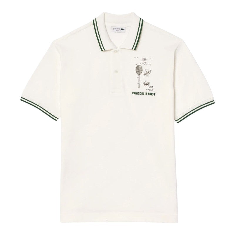 Suéter tipo polo Lacoste