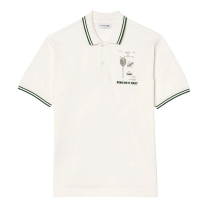 Suéter tipo polo Lacoste