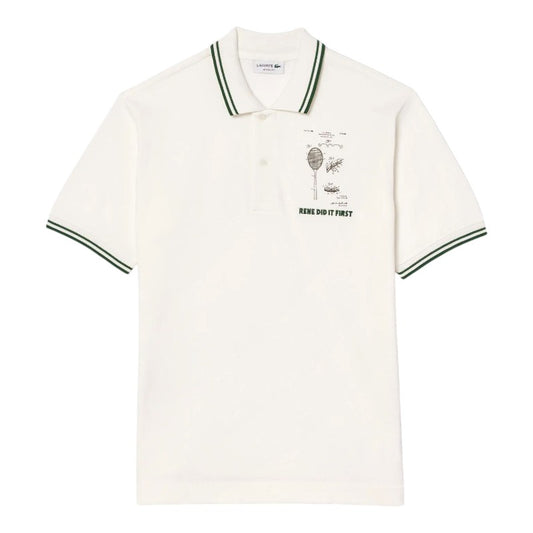 Suéter tipo polo Lacoste