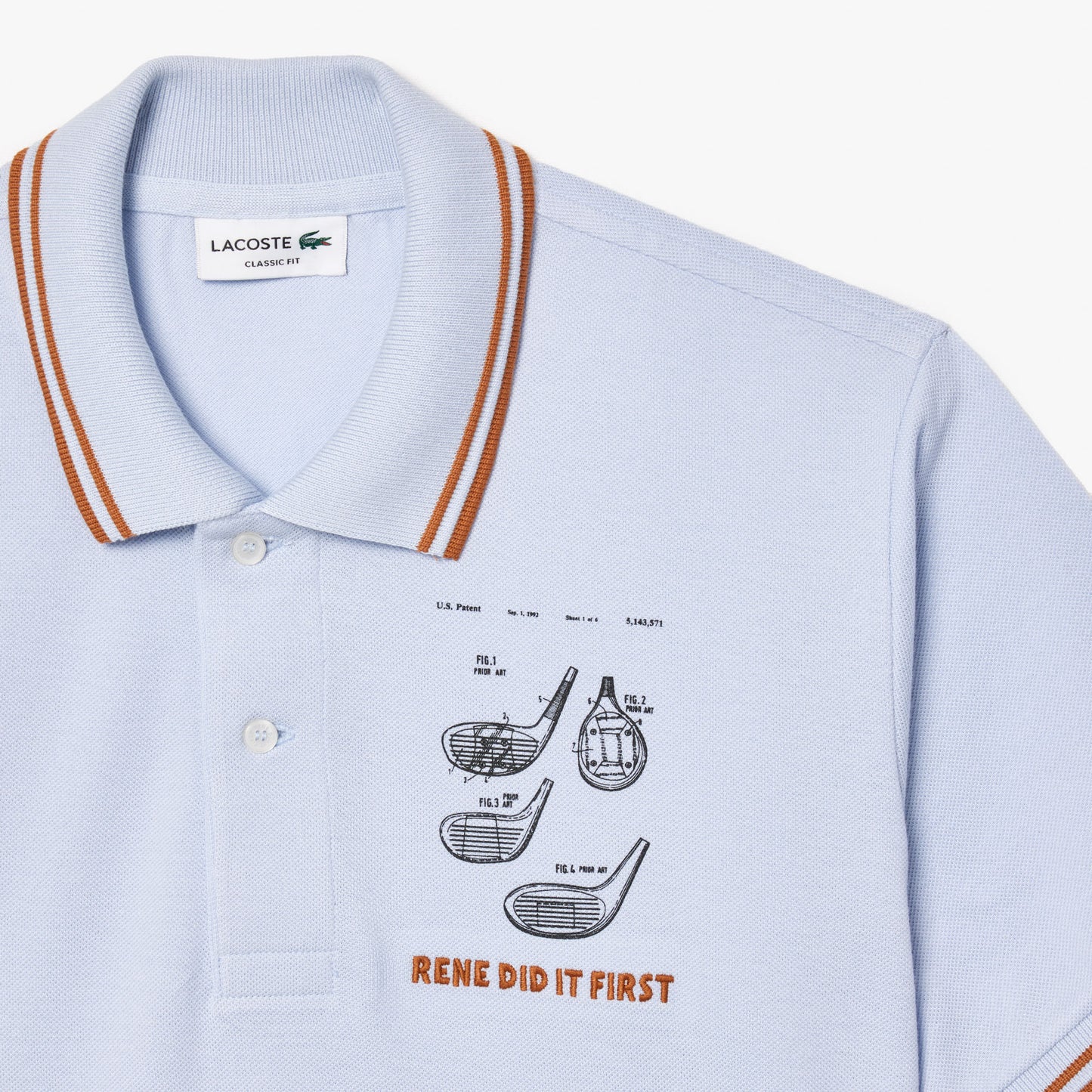 Suéter tipo polo Lacoste