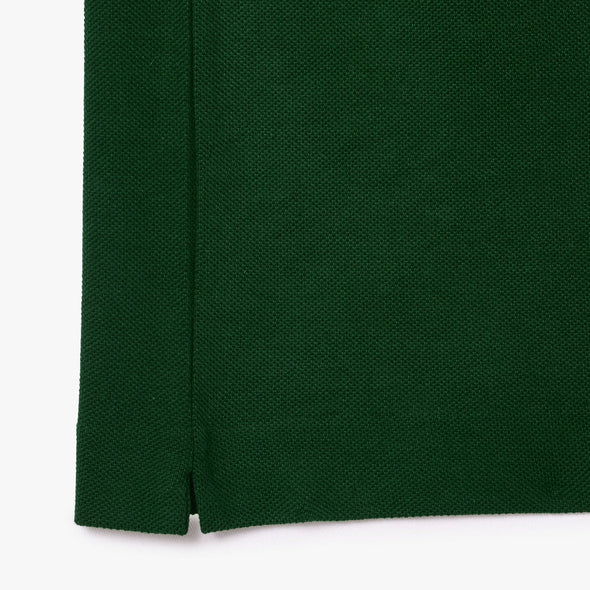 Polo lacoste original l.12.12 de algodon con eslogan bordado