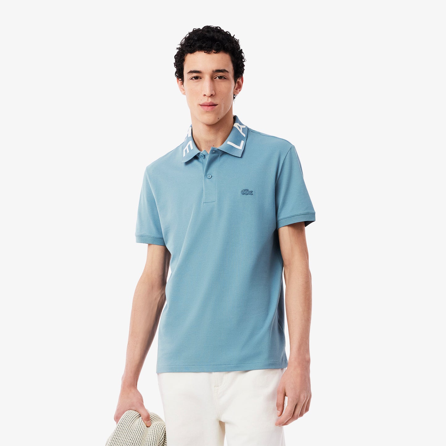 Suéter tipo polo Lacoste