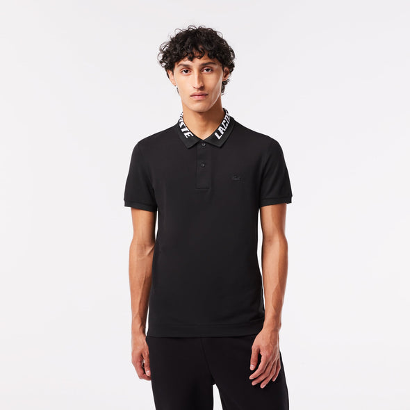 Polo lacoste de hombre slim fit en pique con elastico