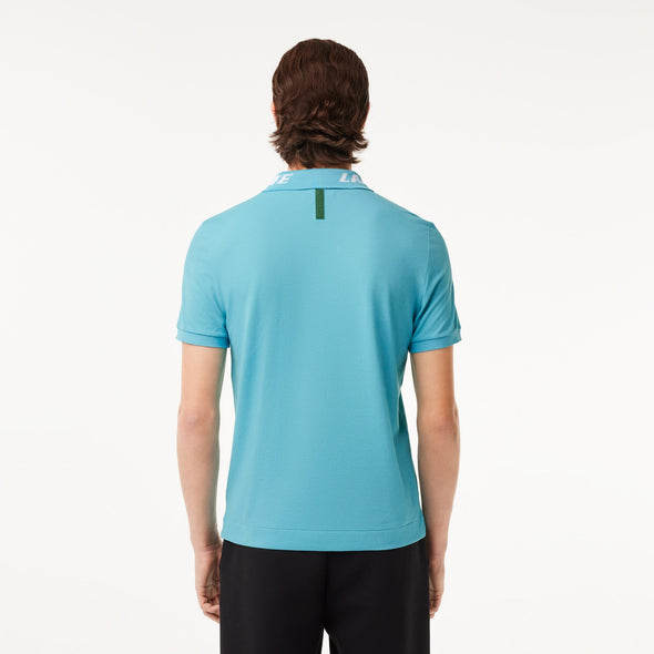 Polo lacoste de hombre slim fit en pique con elastico