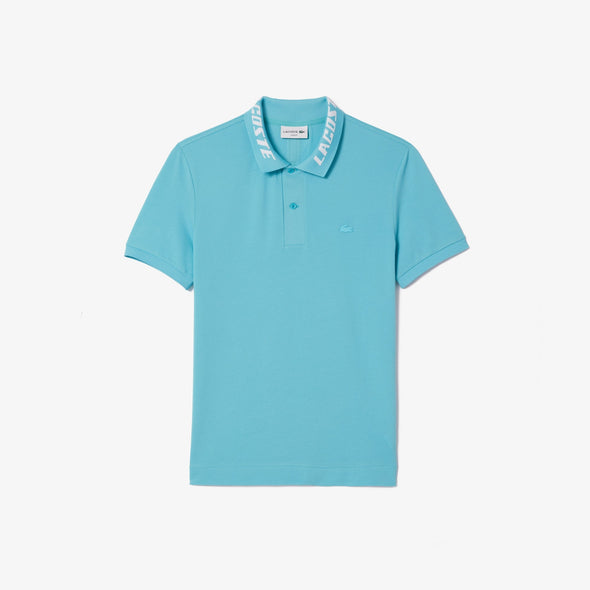 Polo lacoste de hombre slim fit en pique con elastico