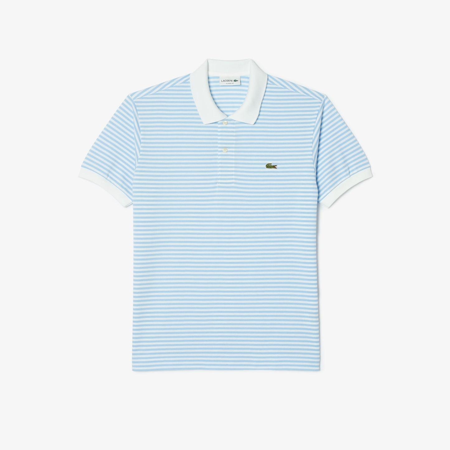 Camiseta tipo polo Lacoste L.12.12 de algodón con rayas