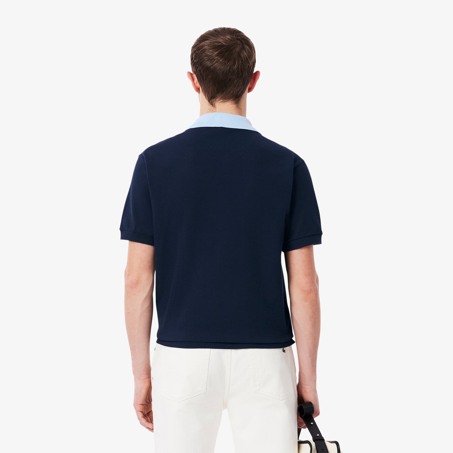 Suéter tipo polo Lacoste