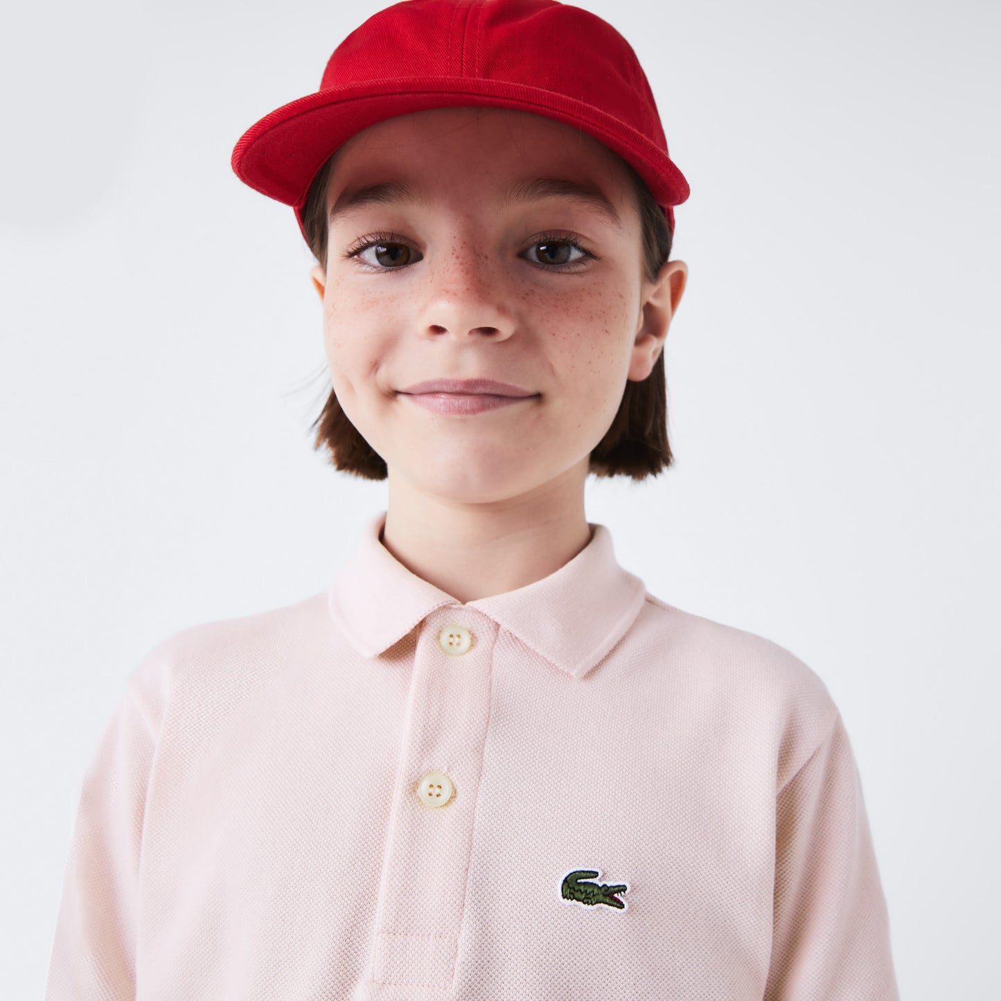 Camiseta tipo polo Lacoste para niños