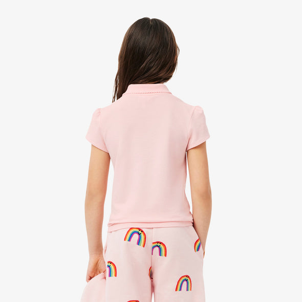 Sueter tipo polo para nina