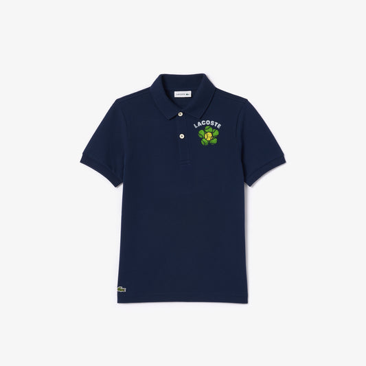 Suéter tipo polo Lacoste para niños