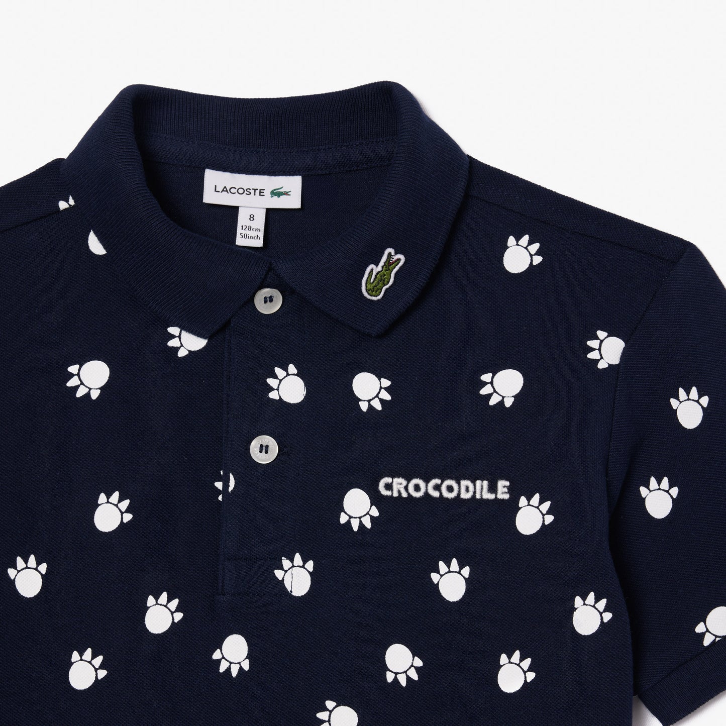 Suéter tipo polo Lacoste para niños
