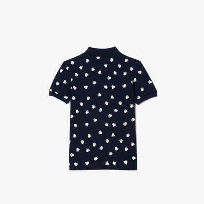 Suéter tipo polo Lacoste para niños