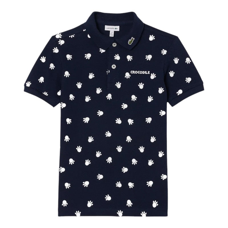 Suéter tipo polo Lacoste para niños