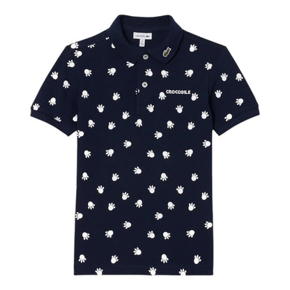 Suéter tipo polo Lacoste para niños