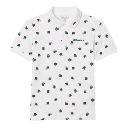 Suéter tipo polo Lacoste para niños