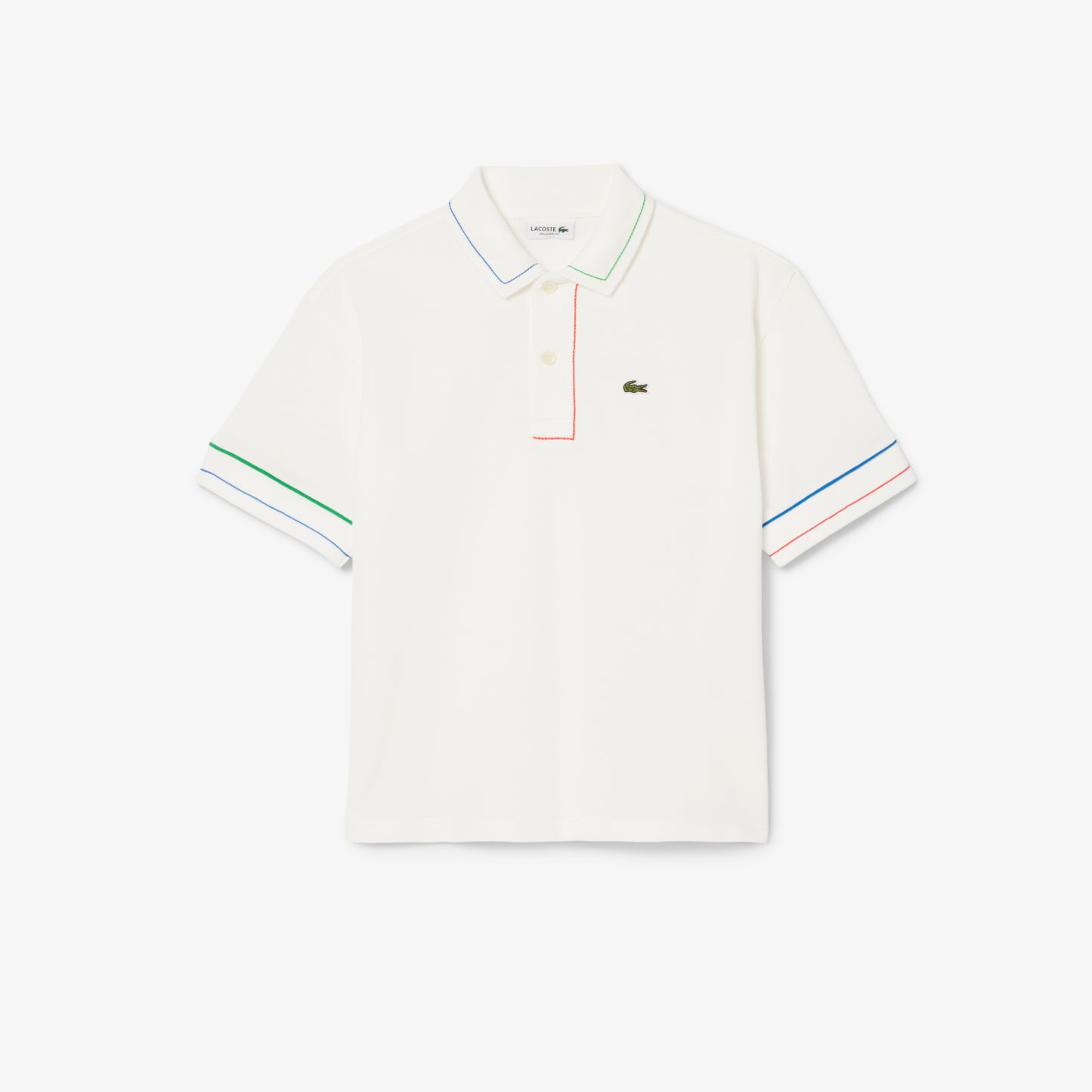 Suéter tipo polo Lacoste para niños